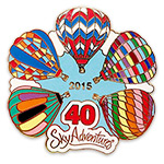 Sky Adventures Balloon pin