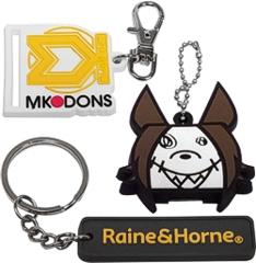 custom soft rubber pvc keychains