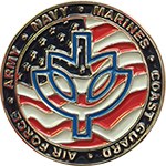 Custom military pin