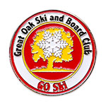 Ski resort lapel pin