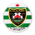 Calgary Foothills Soccer Pin