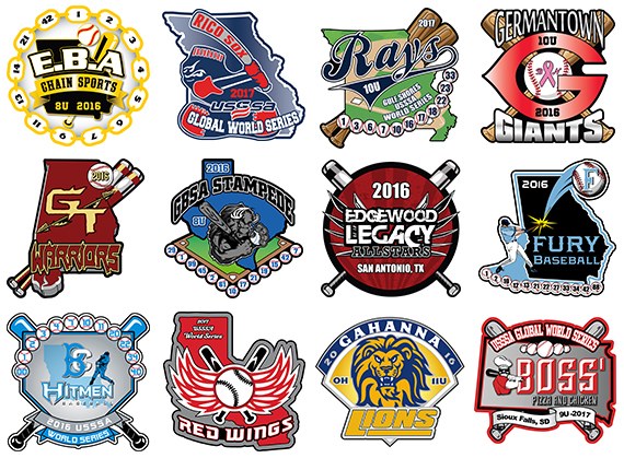 USSSA World Series Pins