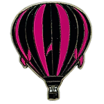 Custom balloon pins Penumbra Balloon