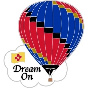 Custom balloon pins
