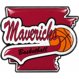 Custom basketball team pins