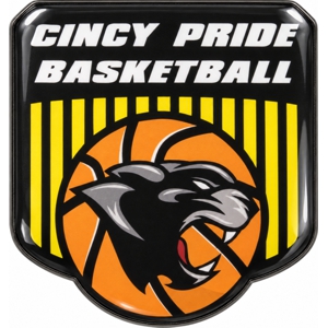 Custom basketball team pins