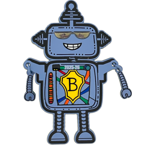 Elementary Beta Club trading pins Elementary Beta Club trading pins