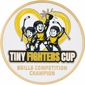 Lehigh Valley Tiny Fighters Cup skills champion pins