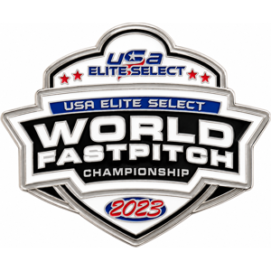 USSSA World Fastpitch champion pins