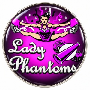 Cheer squad pin