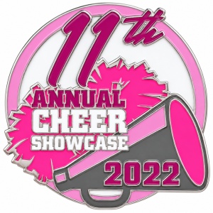 Cheer trading pin