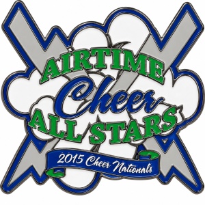 Custom cheer pins