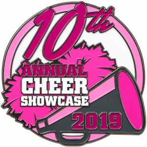 Custom cheer pins