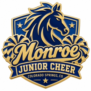 Custom cheer squad pins