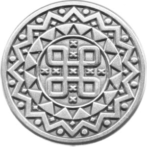 custom lapel pin die struck antique silver high detail