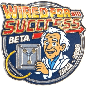 custom lapel pin soft enamel with 3 LEDs