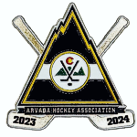 custom hockey pins arvada hockey