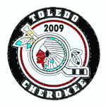 custom hockey pins toledo cherokee