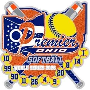 Custom Jennie Finch World Series pin