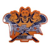 Custom Lacrosse Pin Team 91 Wolfpack