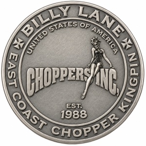 Motorcycle rank pin