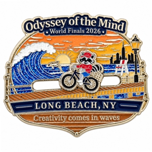 Custom Odyssey of the Mind pins