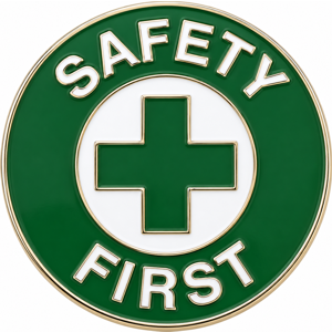 Safety recognition pins Safety recognition pins