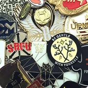 Sliding Enamel Pin, Embroidered patches manufacturer