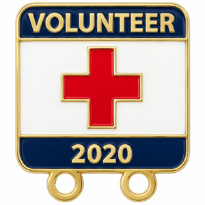 Volunteer hours pins Volunteer hours pins